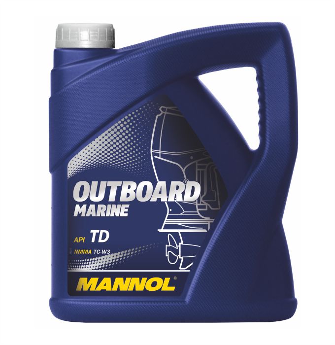 Масло MANNOL 7207 Outboard Marine API TD 4L
